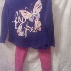 Little girls two piece set.